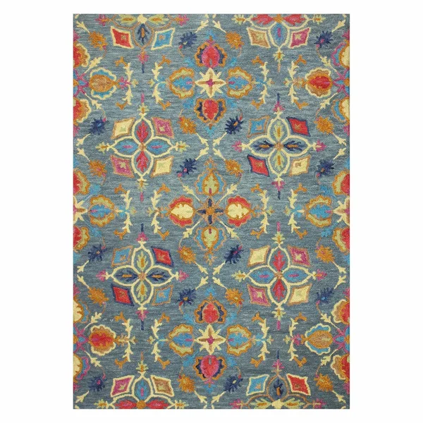 Bashian Valencia Norwalk 2&6x22 x 8& Area Runner Rug in Slate