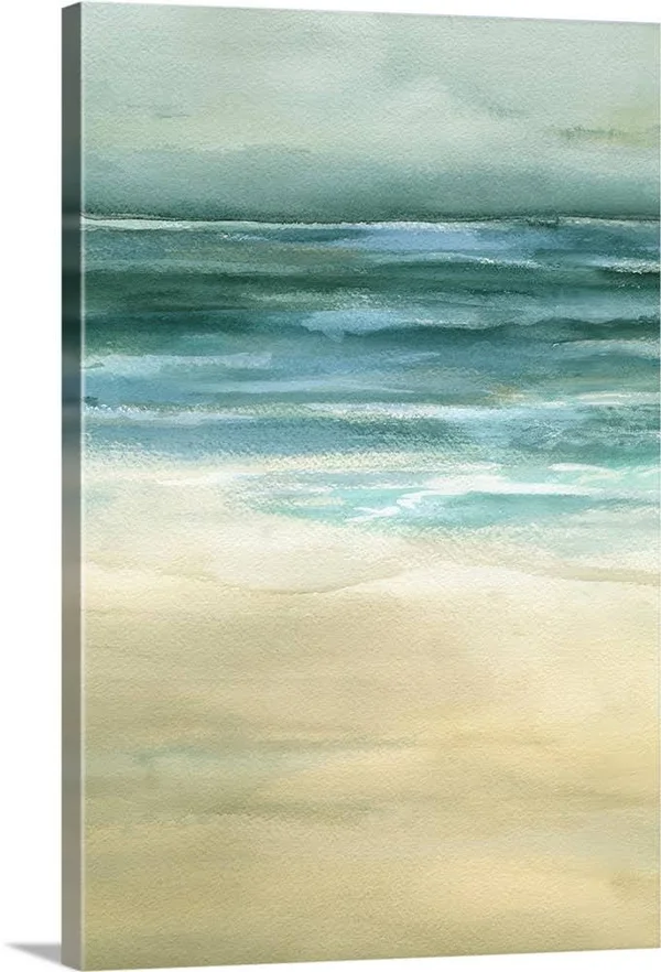 Tranquil Sea II - Canvas Wall Art, 32x48, Great Big Canvas