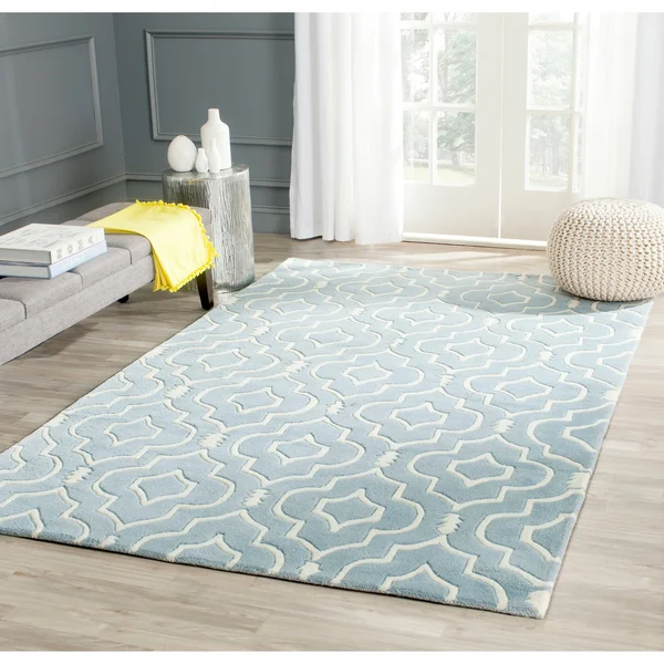 Safavieh 4& x 6& Chatham CHT736E Grey - Ivory Rug