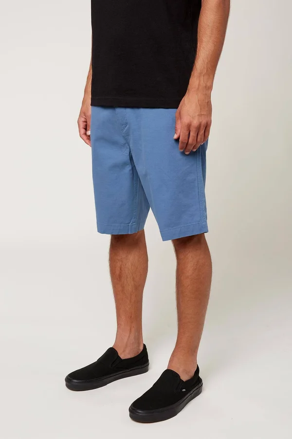 O&Neill Jay Stretch Chino 20x22 Shorts Men's Dust Blue, 29