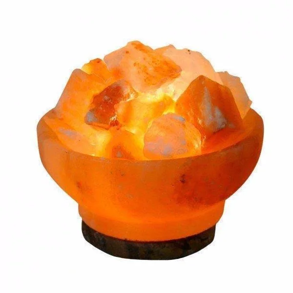 Evolution Salt Lamp - Himalayan Crystal, Fire Bowl