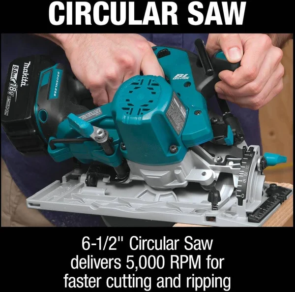 Makita XT452T 18V LXT 5.0Ah Lithium-Ion Brushless Cordless 4 Tool Combo Kit
