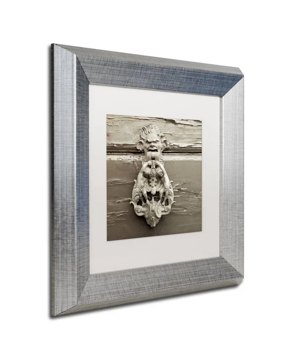 Trademark Art La Porta Soprammobile II' Matted Framed Art