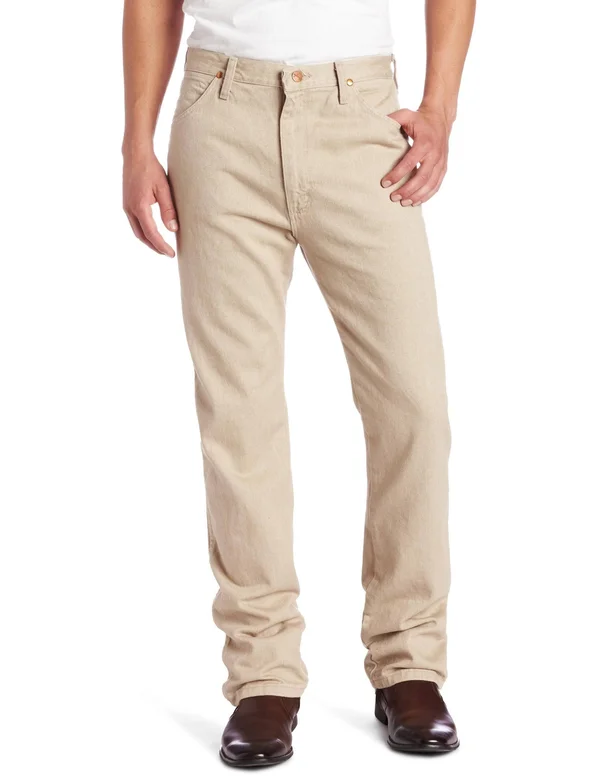 Wrangler Cowboy Cut Men's Original Fit Tan Jeans