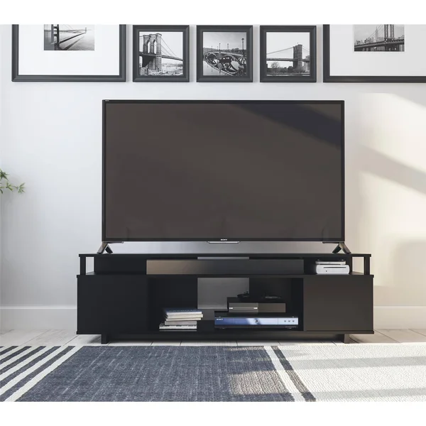 Jude TV Stand for TVs Up to 65x22 Black - Room & Joy