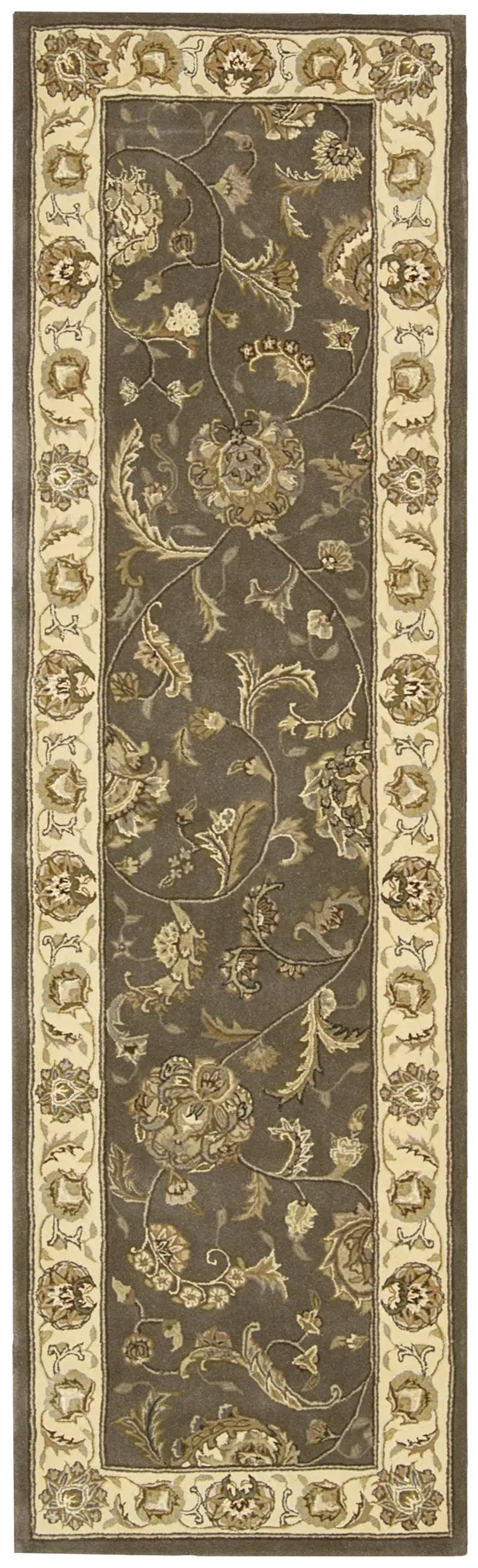 Nourison 2000 2206 Slate 2&6x22 x 12& Runner Area Rug