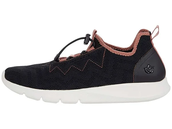 Spenco Chelsea Sneaker Women's Shoes Black/Rose : 7.5 M