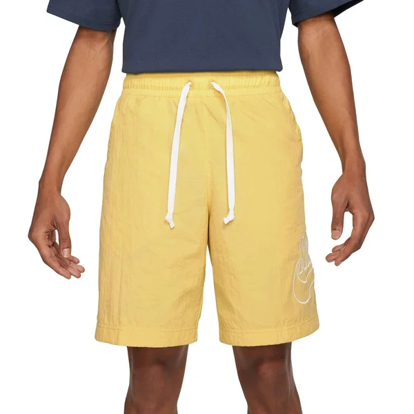 Nike Sportswear Alumni Men's Woven Flow Shorts in Yellow, Size: 3XL, DB3810-700