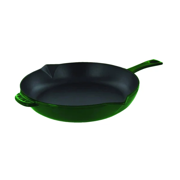 Staub Cast Iron Fry Pan - 10-in, Basil