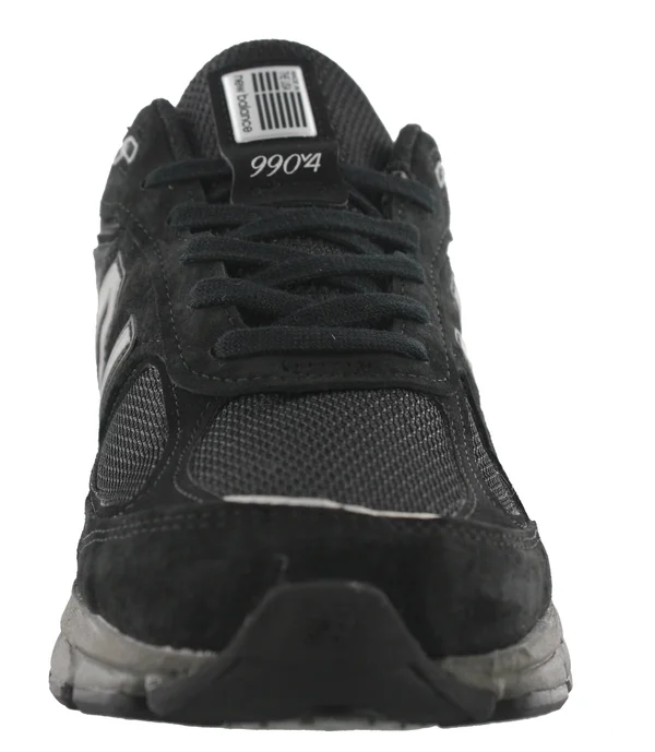 Balance Men's M990BK4 Running Shoe, Black/Silver, 12 D US
