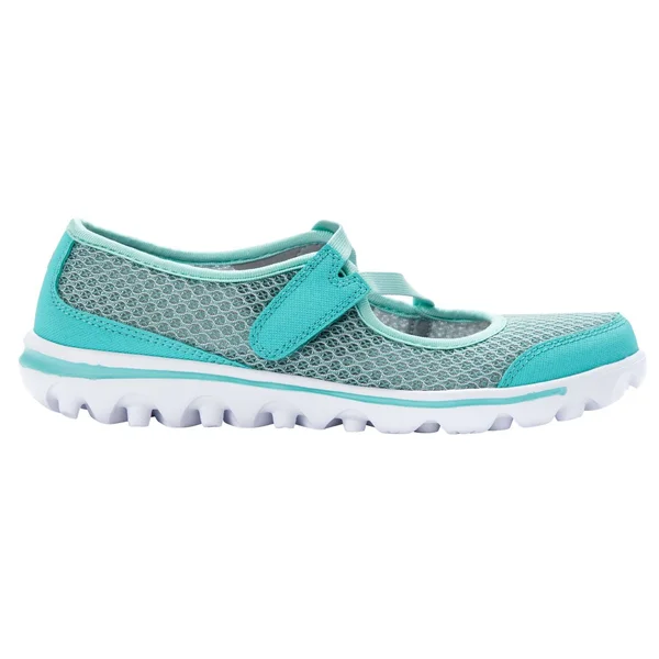 Propet Women's TravelActiv Jo Mary Jane, Size: 7, Turquoise Mesh
