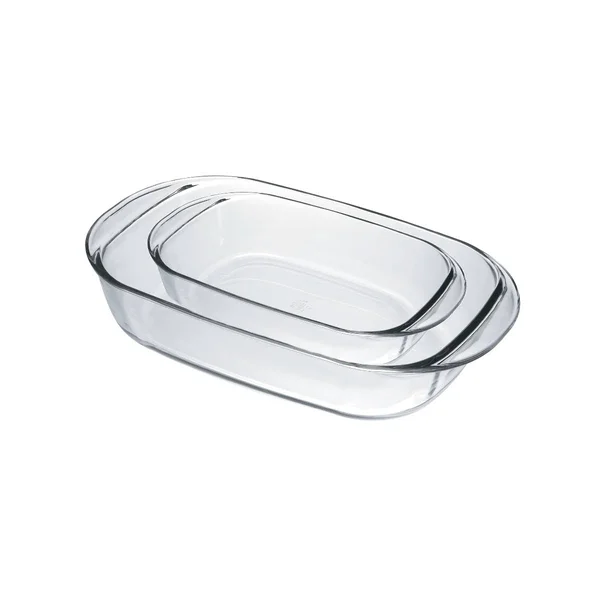 Duralex Ovenchef Glass Rectangular Bakers, Set of 2