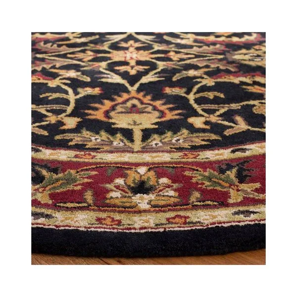 Safavieh Heritage HG953A 2&3x22 x 20&0x22 Runner Black, Red Area Rug