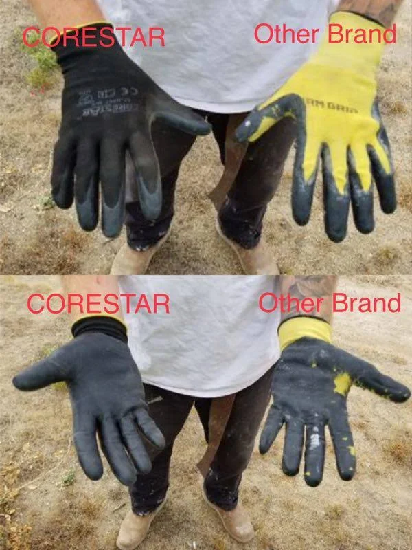 Nylon Knit Smooth Nitrile Coating Multi-functional Gloves 10(XL) - 120 Pairs