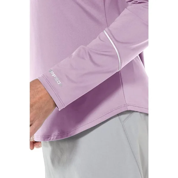 Coolibar UPF 50+ Women's Match Point Long Sleeve Tee - Sun Protective
