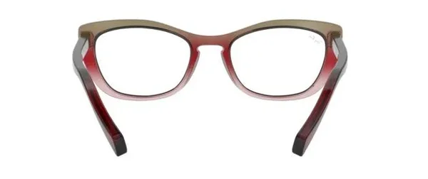 Ray Ban RX5366 Eyeglasses - 5835 Trigradient/Bordeaux/Grey/Pink