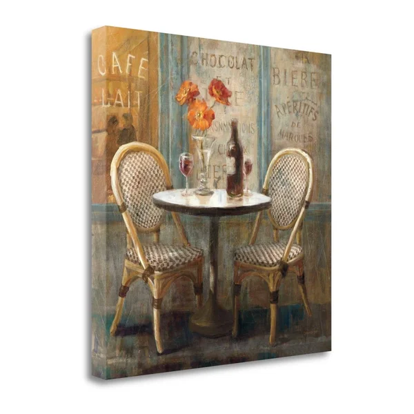 18x22 x 18x22 Meet Me at Le Cafe I by Danhui Nai Fine Art Giclee Print