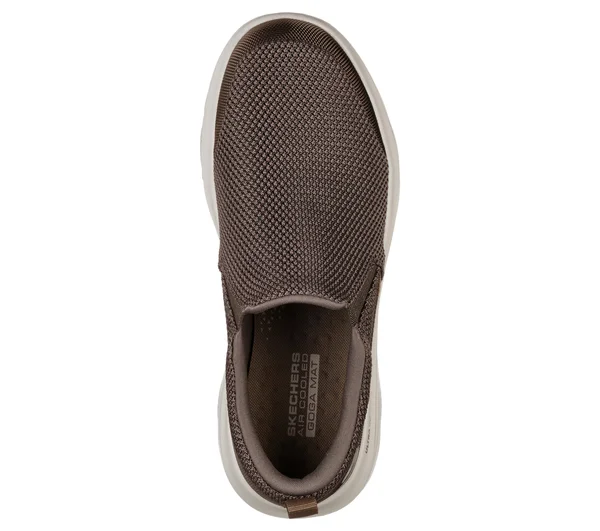Skechers Men's Go Walk Evolution Ultra-Impeccable Sneaker, Khaki, 11.5