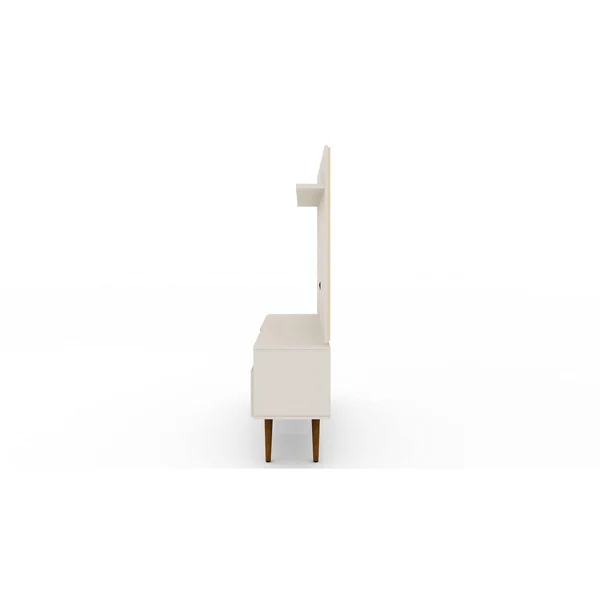 Manhattan Comfort Tribeca 53.94 TV Stand and Panel in Off White
