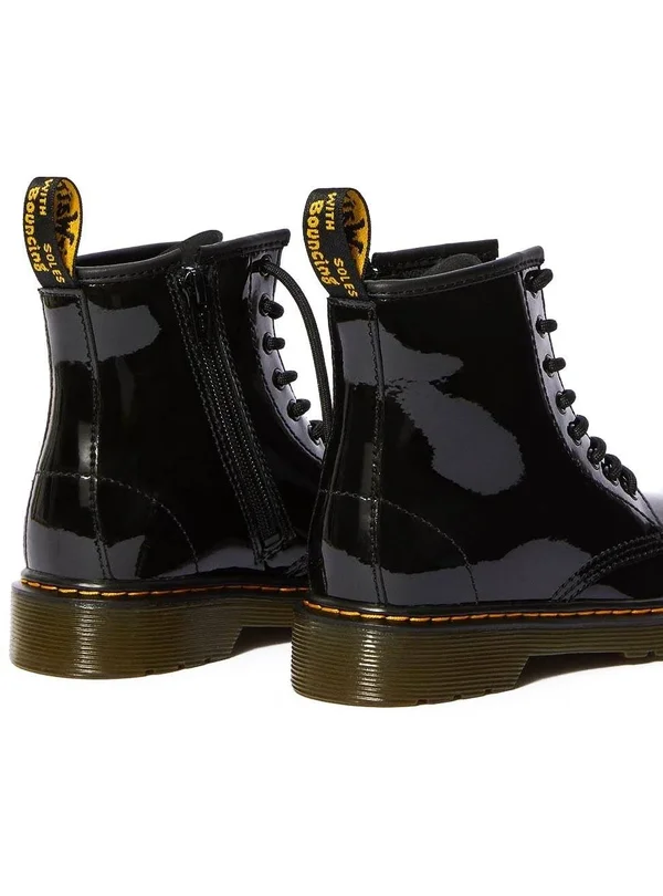 Dr. Martens Black Patent Brooklee Delaney Boots
