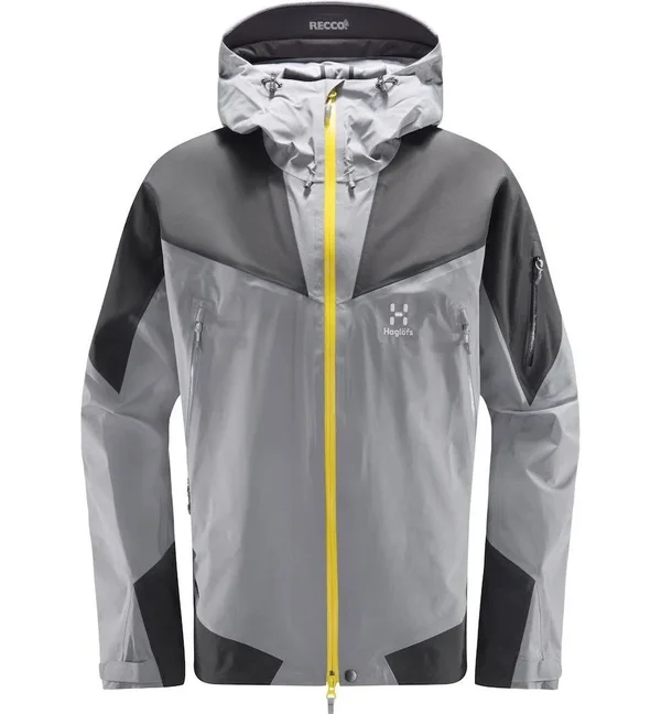 Haglofs Roc Spire Jacket - Men's Concrete/Magnetite - M