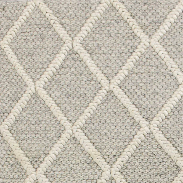 5' x 7' Wool Grey Area Rug (349794)