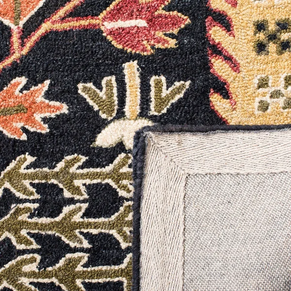 Safavieh Aspen Rug Collection APN522Z - Black - Red - 5& x 8&