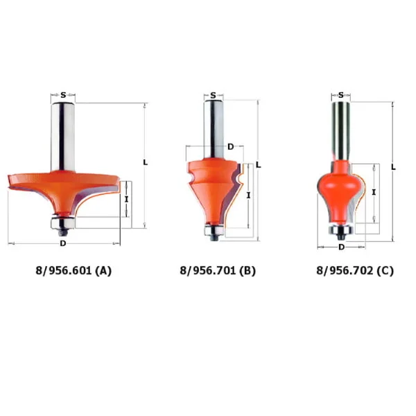 CMT - 856.601.11 - Table Edge & Hand Rail Bit