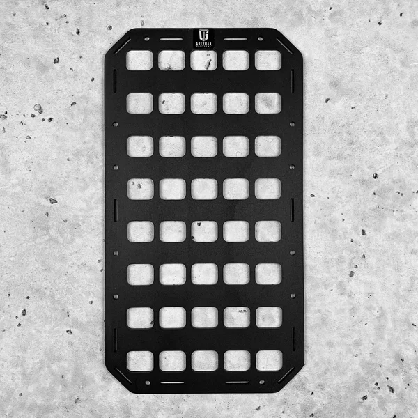Grey Man Tactical 9.25 x 17 Rigid Molle Panel Black GMT-RMP-09