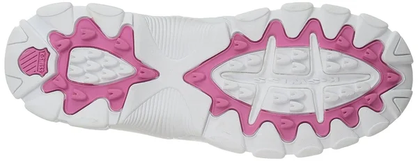 K-Swiss Women's St329 CMF White/Shocking Pink