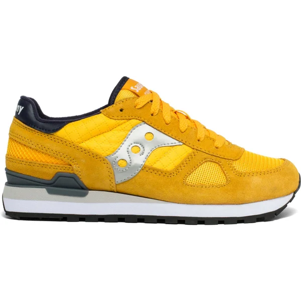 Saucony Shadow Original Size: 8M, Yellow, Navy