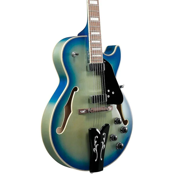 Ibanez GB10EMJBB George Benson Electric Guitar (Jet Blue Burst)