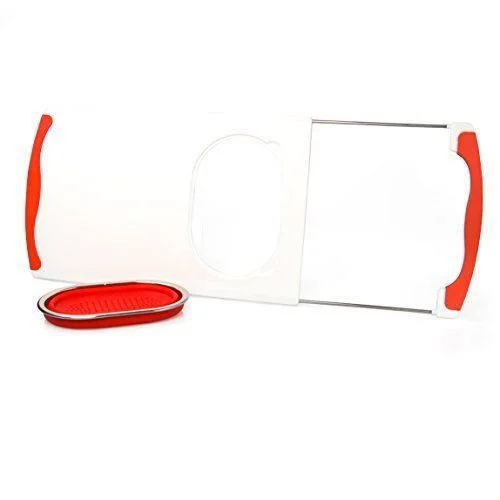 Good Cooking Over The Sink Cutting Board with Collapsible Colander and Extra Long Extension