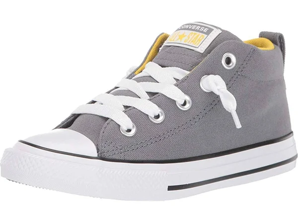 Converse Chuck Taylor All Star Street Mid (Grey Size 11) Little Kids Canvas Shoes