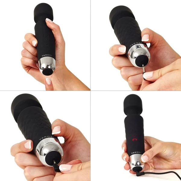 Alessandro Yarosi Cordless Waterproof Therapeutic Wand Massager, 8 Powerful SPE