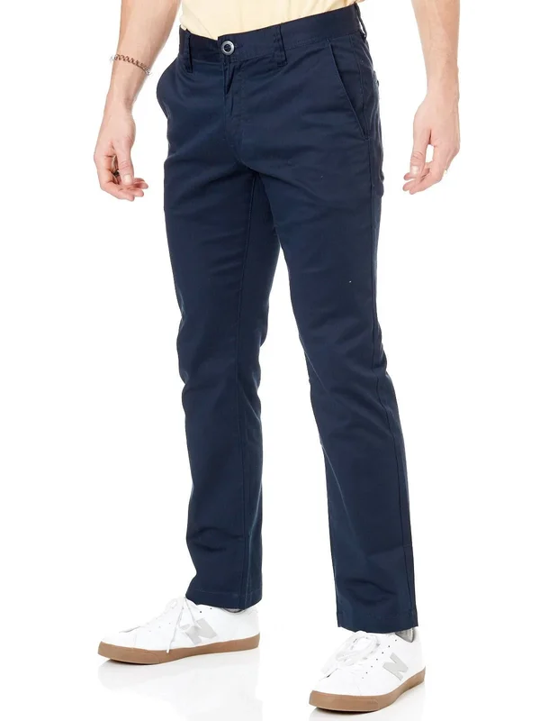 Volcom Frickin Modern Stretch Chino Pants -Dark Navy