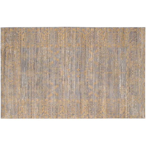 Safavieh Valencia Grey & Gold 2&-3x22 x 10& Rug