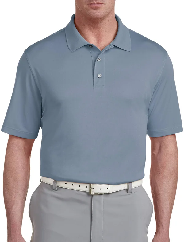 Big & Tall Reebok Golf Speedwick Polo Shirt - Blue Slate - Size 3XT, Men's