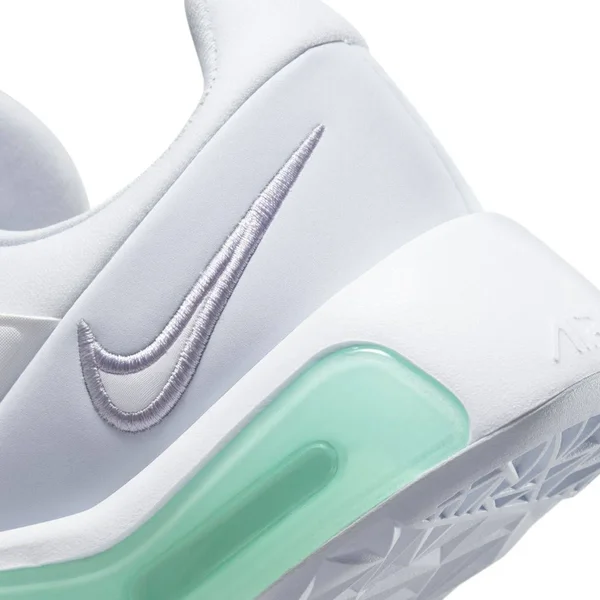 Nike Air Max Bella TR 4 White/Green Women's Training Shoes, Size: 7.5