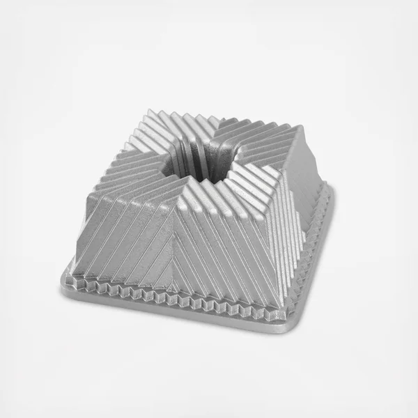 Nordic Ware Square Bundt Pan - Silver, 8.6x22 x 8.6x22 x 3.75x22