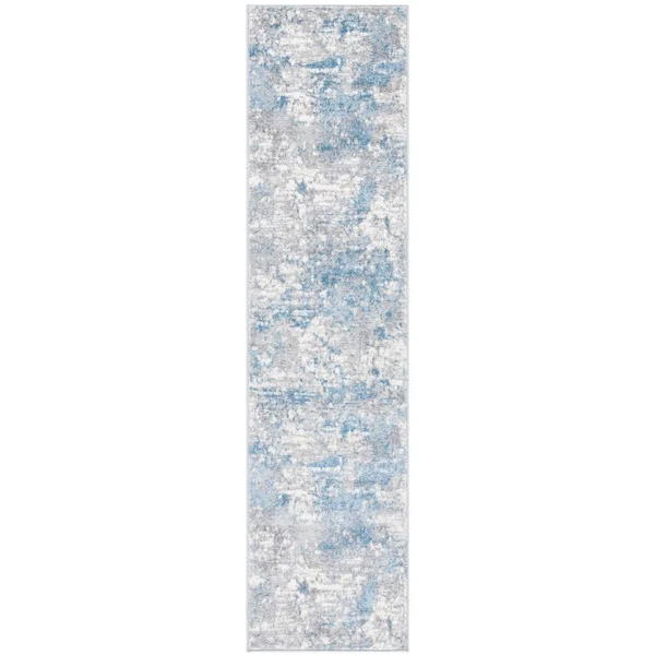 Safavieh Lagoon LGN570F 6&7x22 Round Ivory and Grey Area Rug
