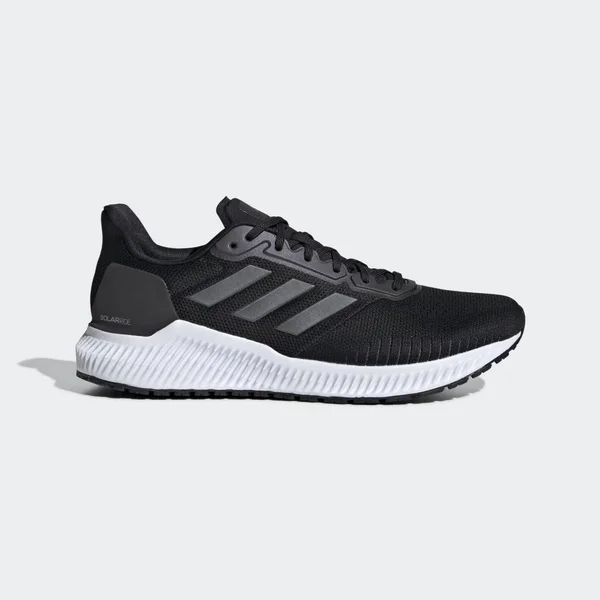 Adidas Solar Ride Shoes Black 12.5 - Mens Running Shoes