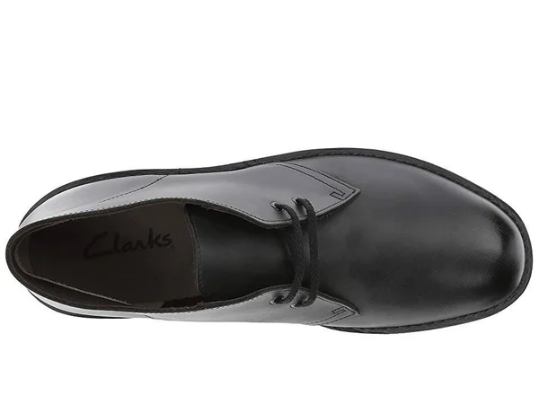 Clarks Men's Bushacre 2 Chukka Boot - Color: Black Waxy, 11.5