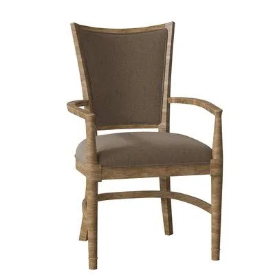 Garland Upholstered Arm Chair Fairfield Chair Body Fabric: 9177 Ecru, Frame Color: Rustic Portobello