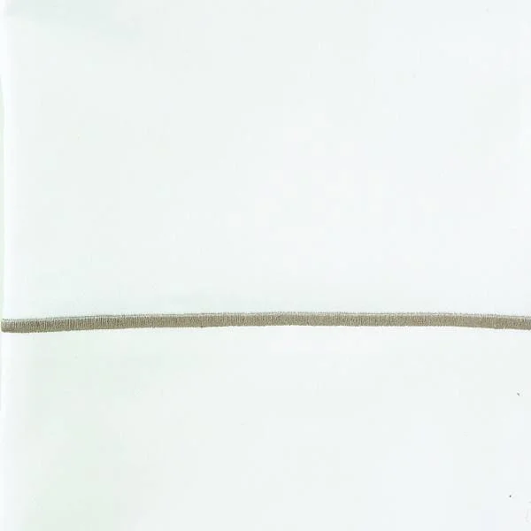 Peacock Alley Boutique Embroidered Percale King Duvet Cover White