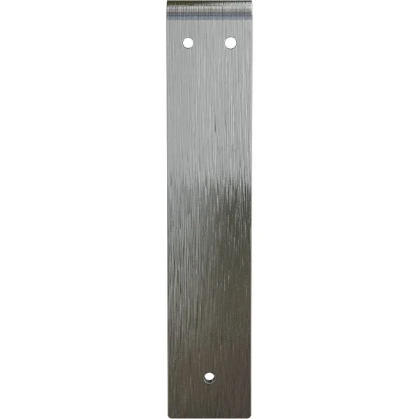 Ekena Millwork 2x22W x 10x22D x 10x22H Traditional Steel BRACKET - Unfinished