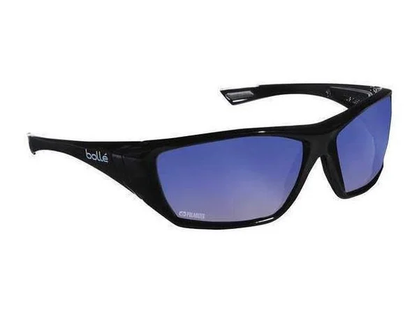 Bolle Safety Polarized Blue Mirror Safety Glasses, Anti-Fog, Scratch-Resistant 40151