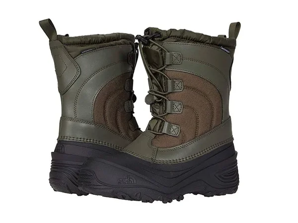 The North Face Kids& Alpenglow IV Boots (Size: 12): New Taupe Green