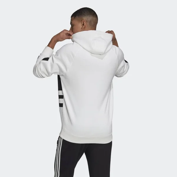 Adidas Originals Big Trefoil Hoodie White, Men's, Size: XS