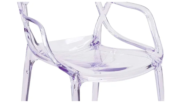 Set of 2, Nest Acrylic Dining Chair, Clear
